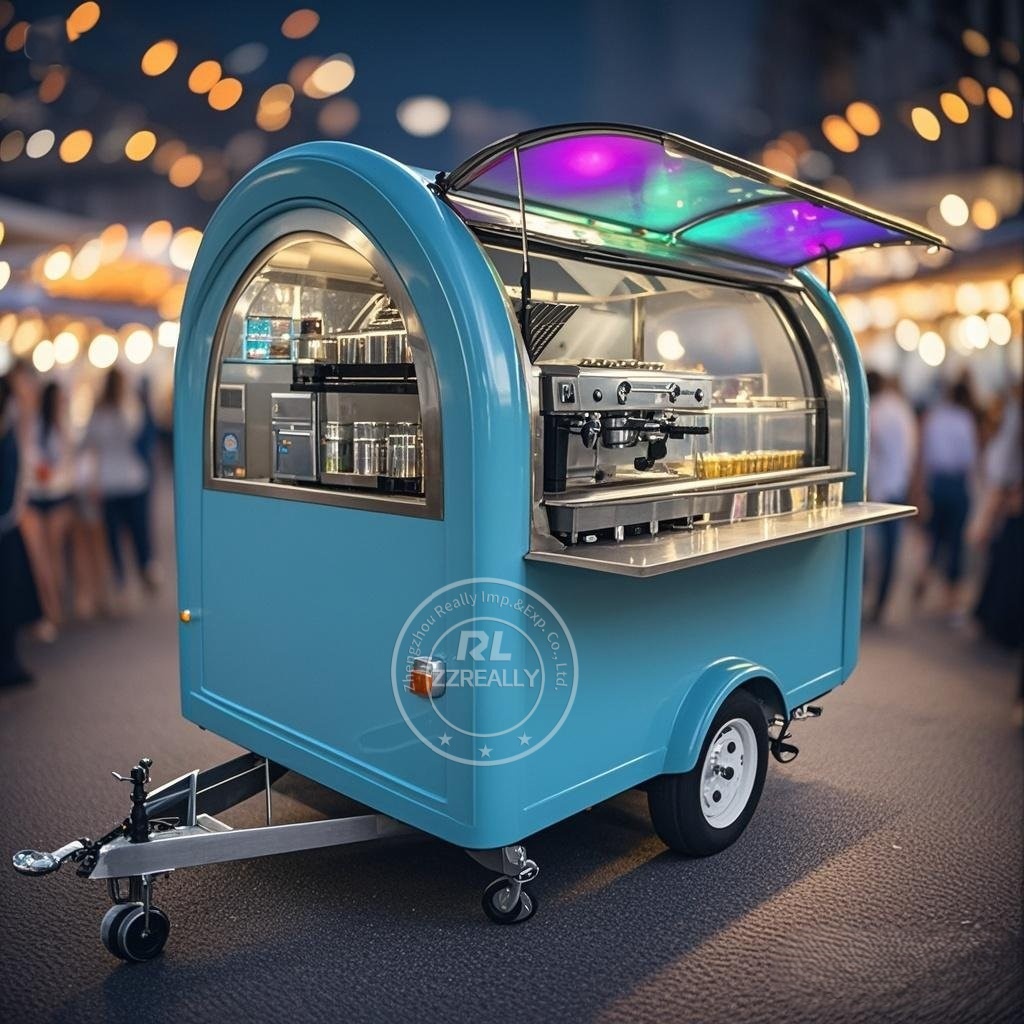Coffee Equipment Stores - Trailer Truk Makanan Konsesi Kios Es