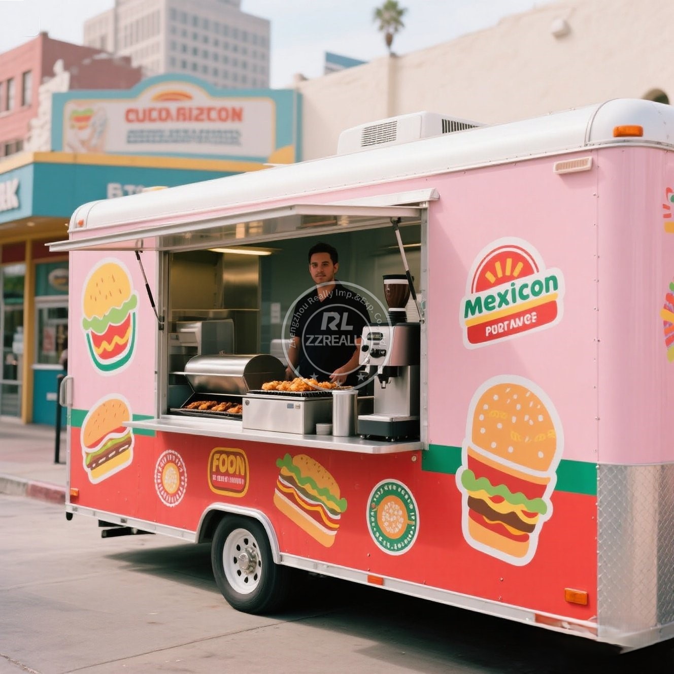 Coffee Equipment Stores - Trailer Truk Makanan Konsesi Kios Es