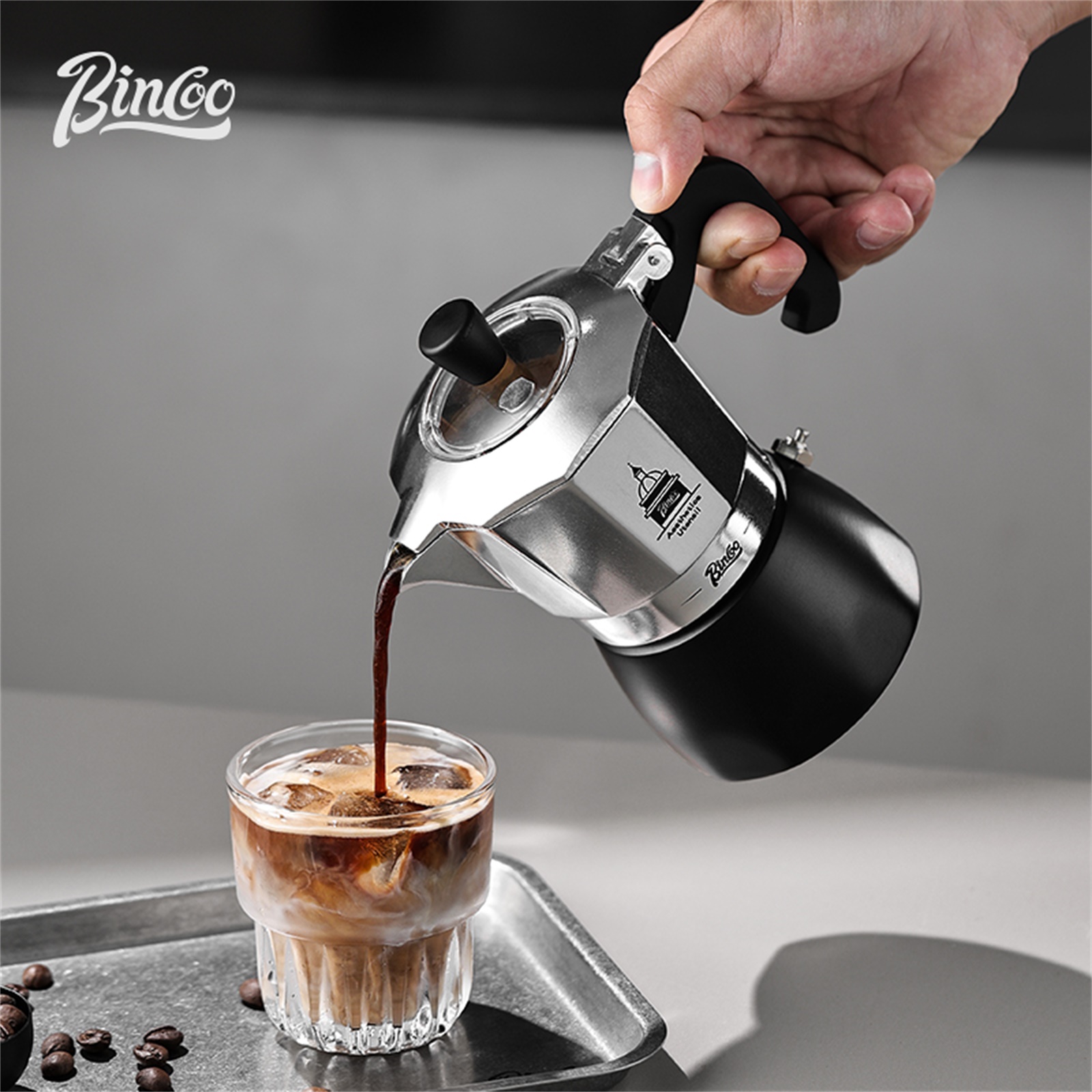 Coffee Equipment Wholesale - BINCOO Teko Moka Katup Ganda, Pembuat
