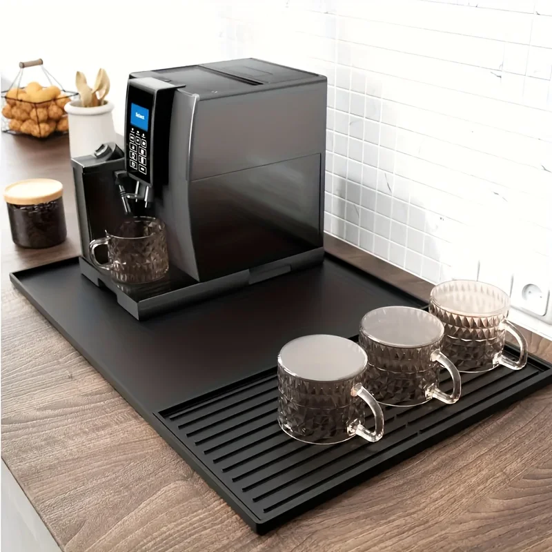 Coffee Equipment Organizer - Alas Kopi Silikon 2-in-1 - Pelindung