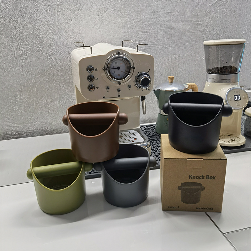 Coffee Knock Box - 1 buah kotak ketukan Espresso penyerap