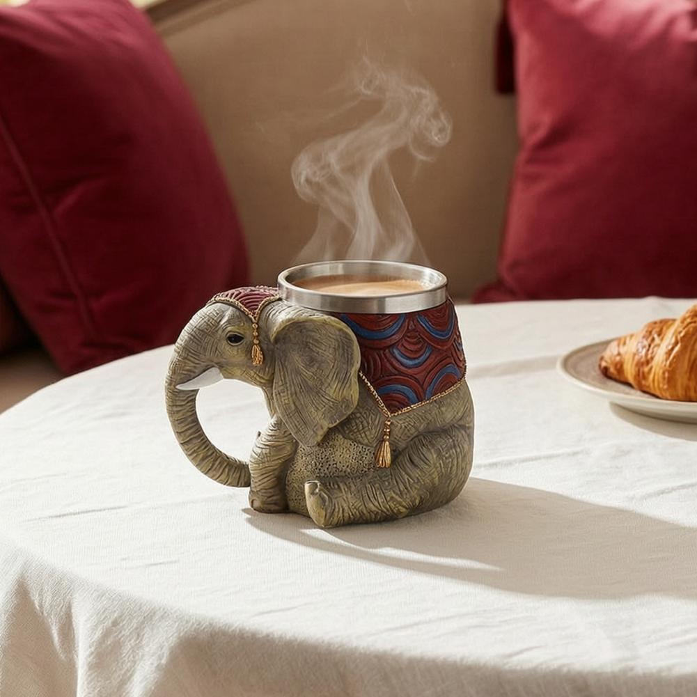 Mug Gajah Cangkir Kopi Resin M - Coffee Equipment Eu ulasan dan harga