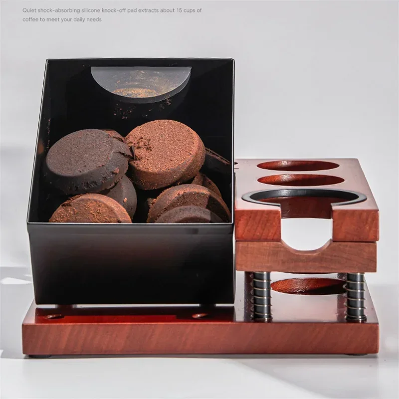 Tempat Tamper Kopi Musim Semi  - Coffee Knock Box ulasan dan harga