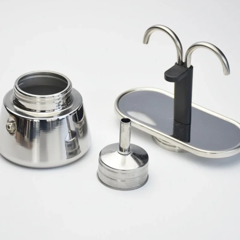 Mini Moka Pot tabung ganda 200 - Coffee Equipment Wholesale ulasan dan harga