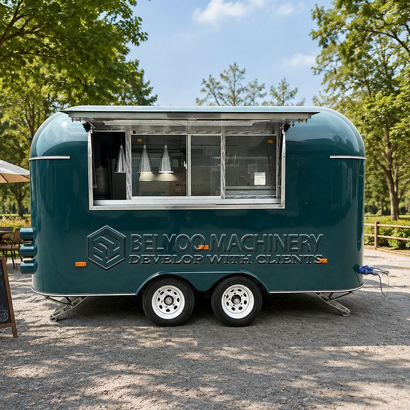 Trailer Makanan Komersial Bely - Coffee Equipment ulasan dan harga
