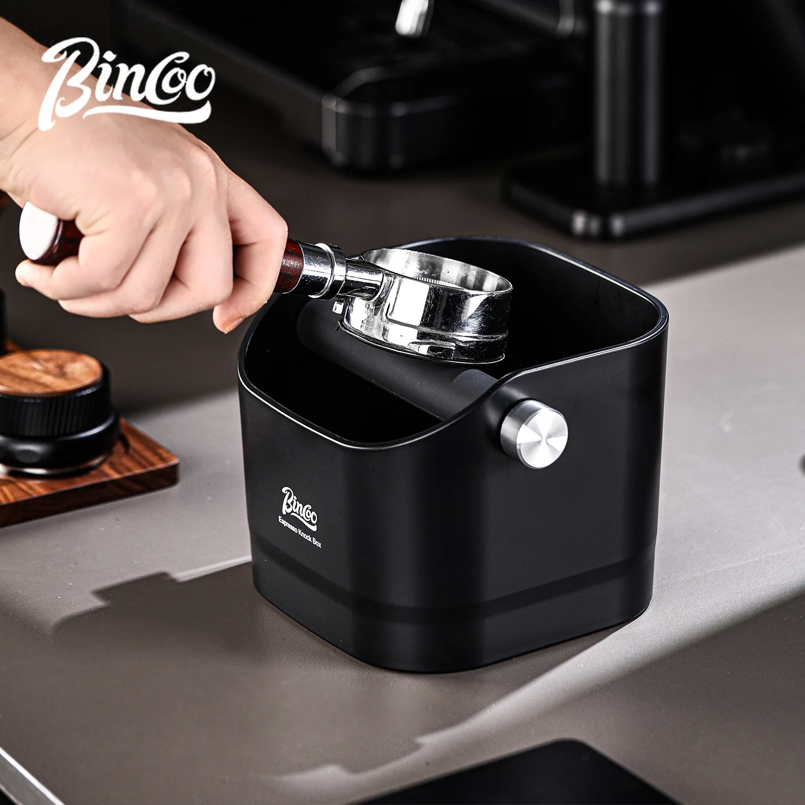 Wadah Ampas Kopi Bincoo 0.8L,  - Coffee Knock Box ulasan dan harga