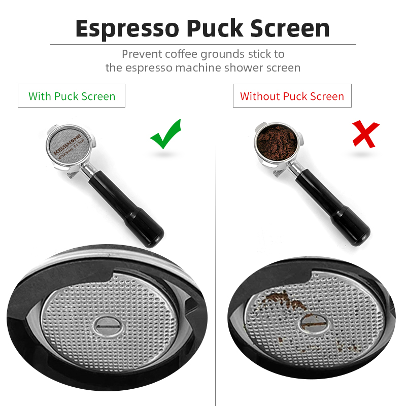 Layar Puck kopi 51mm 53.5mm 58 - Coffee Equipment Wholesale ulasan dan harga