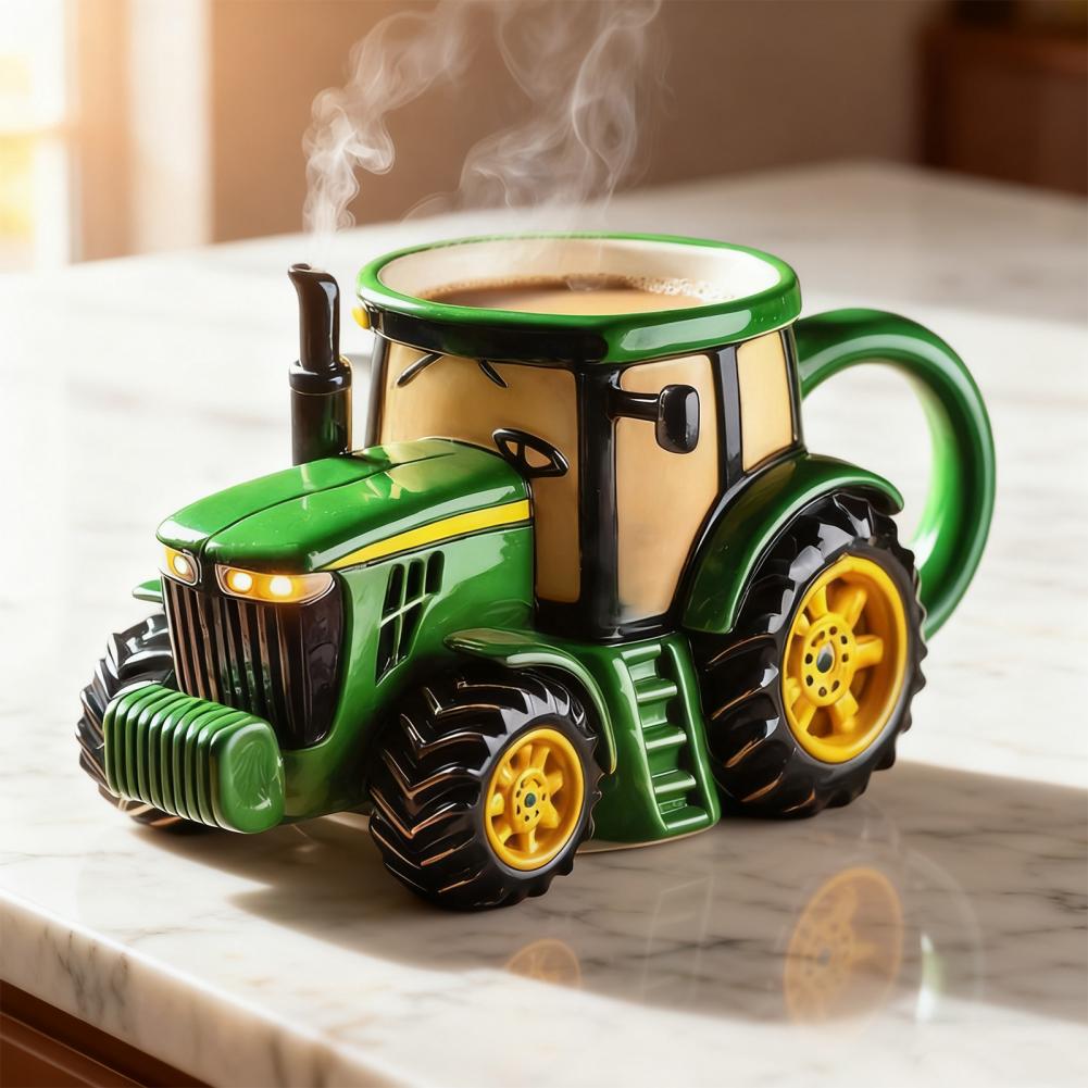 Mug Kopi Traktor Buatan Tangan - Coffee Equipment Eu ulasan dan harga