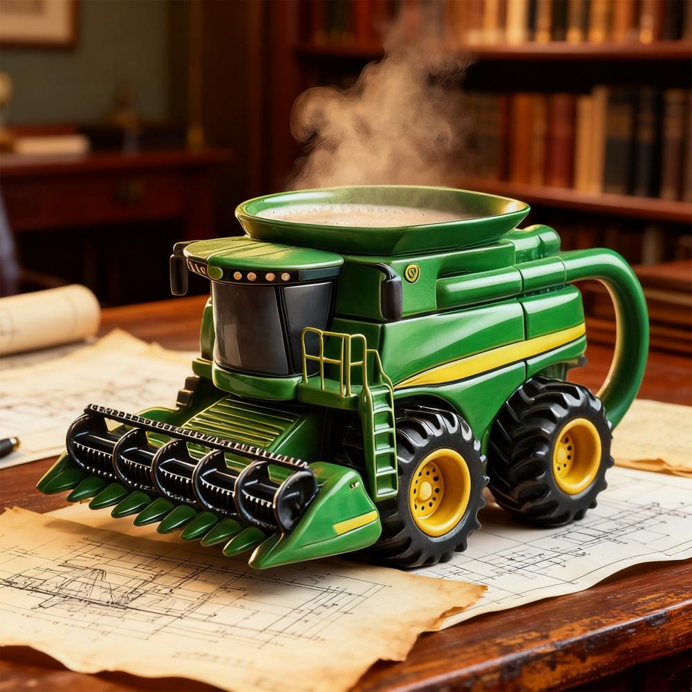 Mug Kopi Traktor Buatan Tangan - Coffee Equipment Eu ulasan dan harga