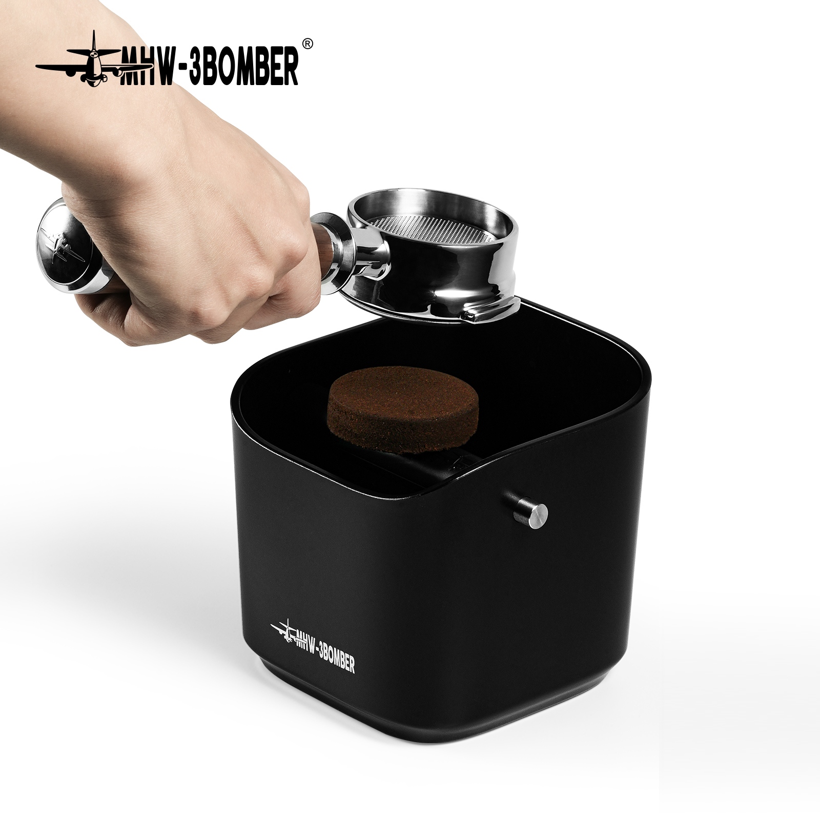 MHW-3BOMBER Knock Box 1.2L Kot - Coffee Knock Box ulasan dan harga