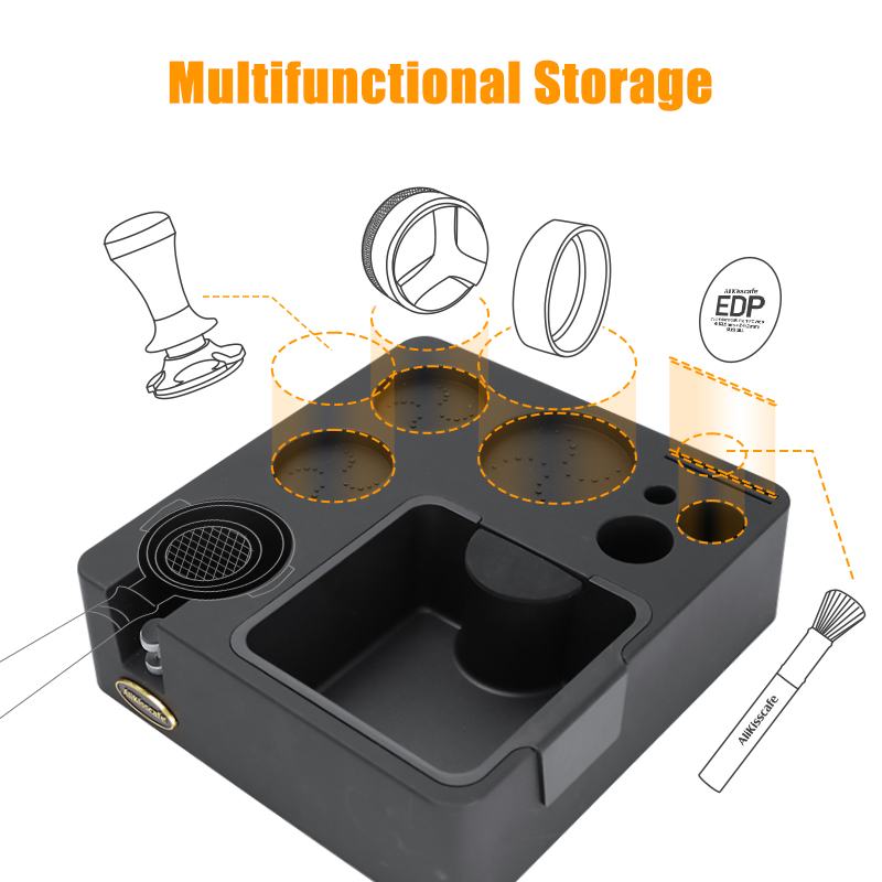Espresso Tamping Station denga - Coffee Knock Box ulasan dan harga
