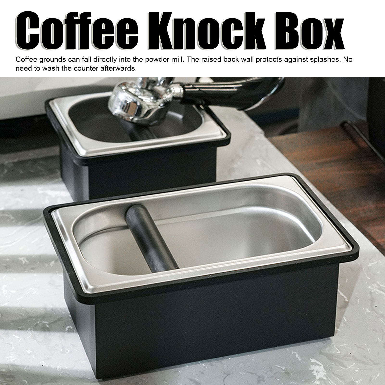 Tempat Sampah Kopi Espresso Kn - Coffee Knock Box ulasan dan harga