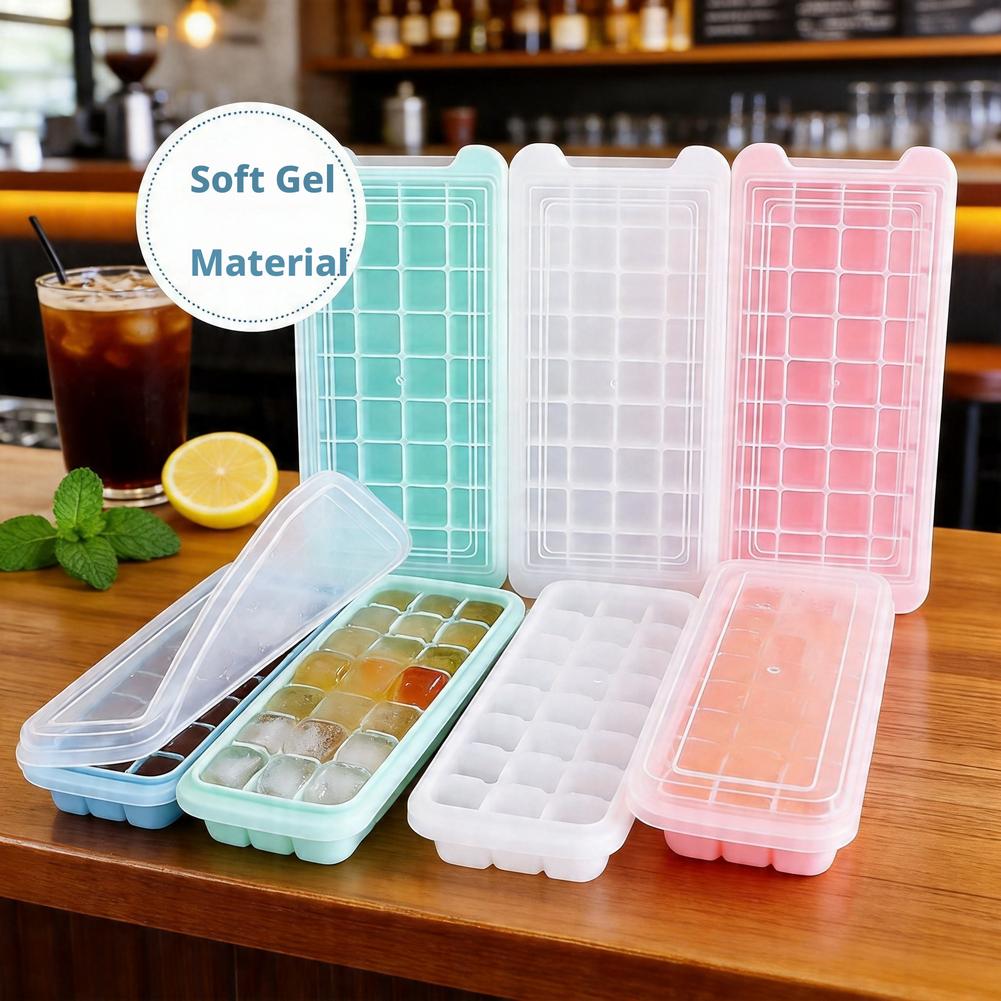 Cetakan Es Batu Silikon Dengan - Coffee Equipment Tray ulasan dan harga